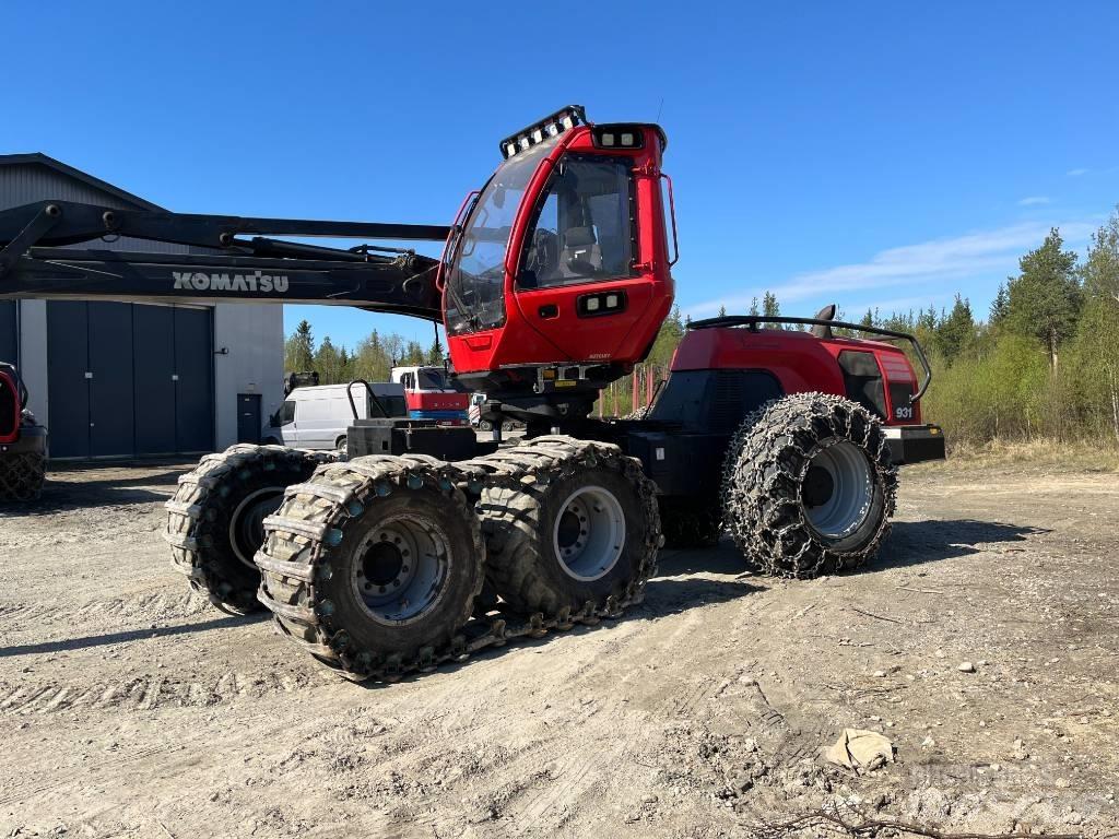 Komatsu 931 원목 하베스터