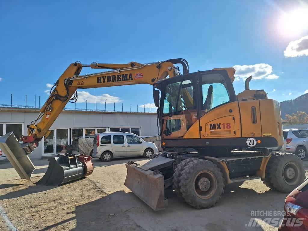Hydrema MX 18  휠 굴삭기