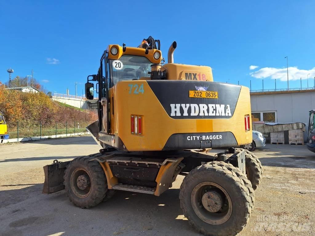 Hydrema MX 18  휠 굴삭기