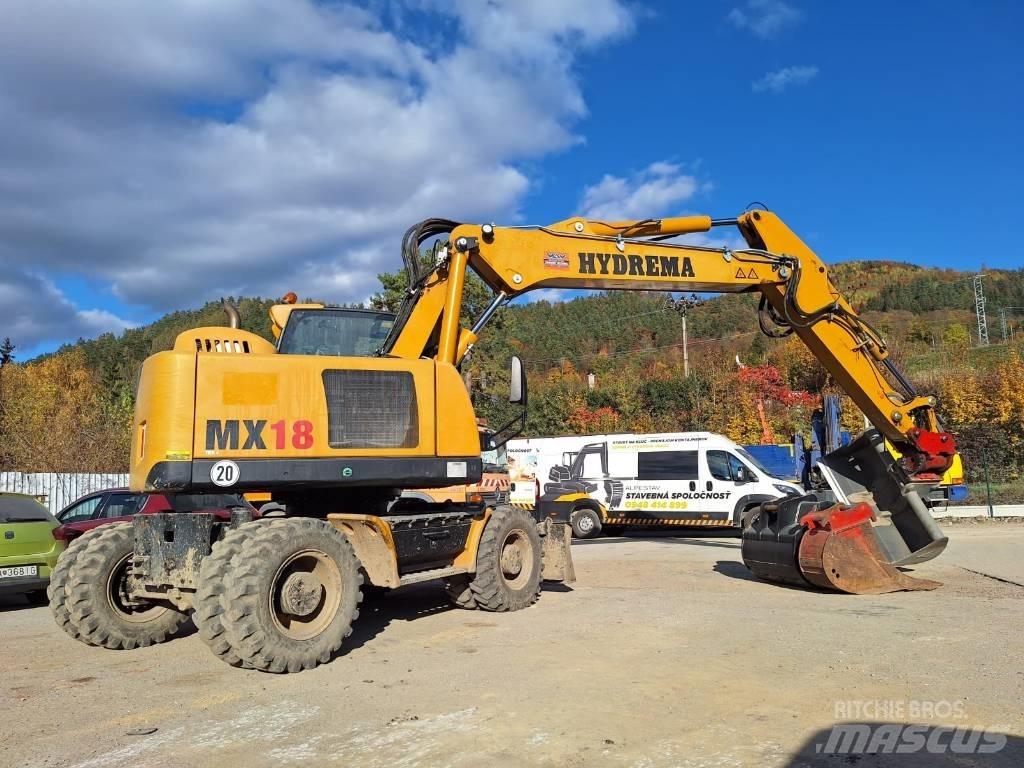 Hydrema MX 18  휠 굴삭기