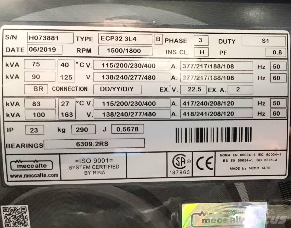  EPW 002 50kW 가스 발전기