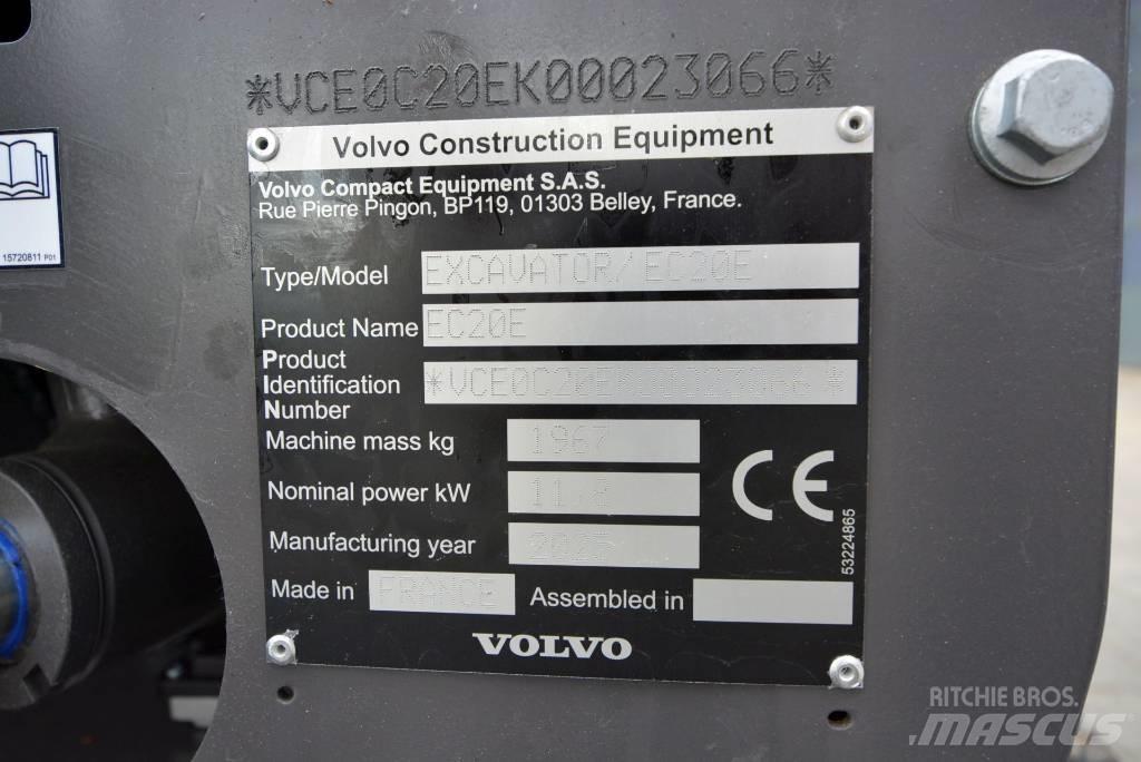 Volvo EC 20 E 소형 굴삭기 7톤 미만
