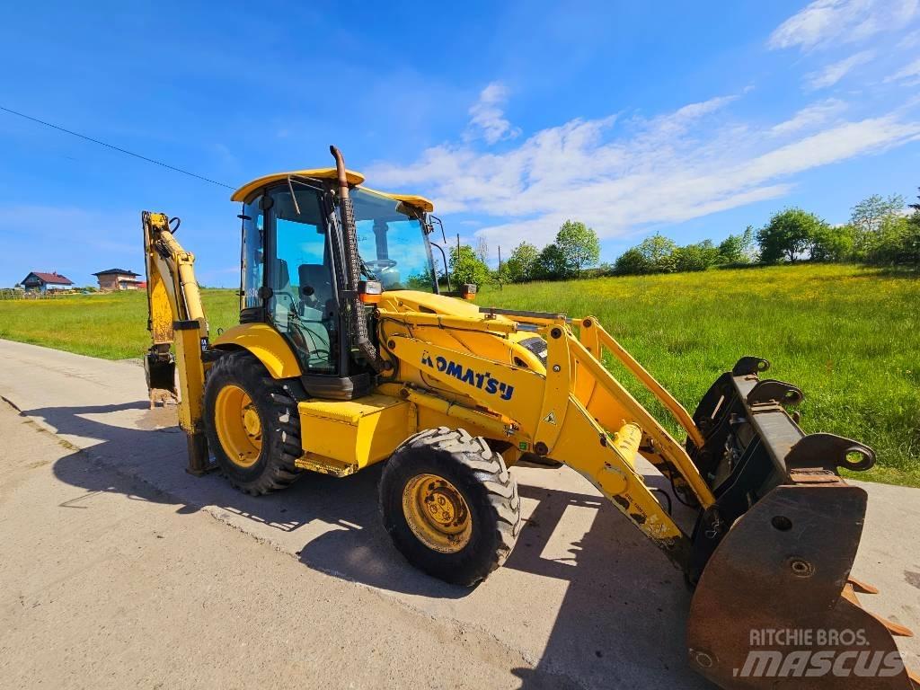 Komatsu WB 93 R 백호로더