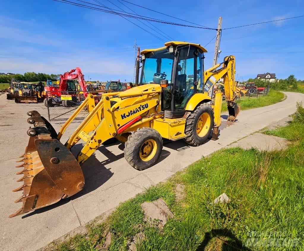Komatsu WB 93 R 백호로더