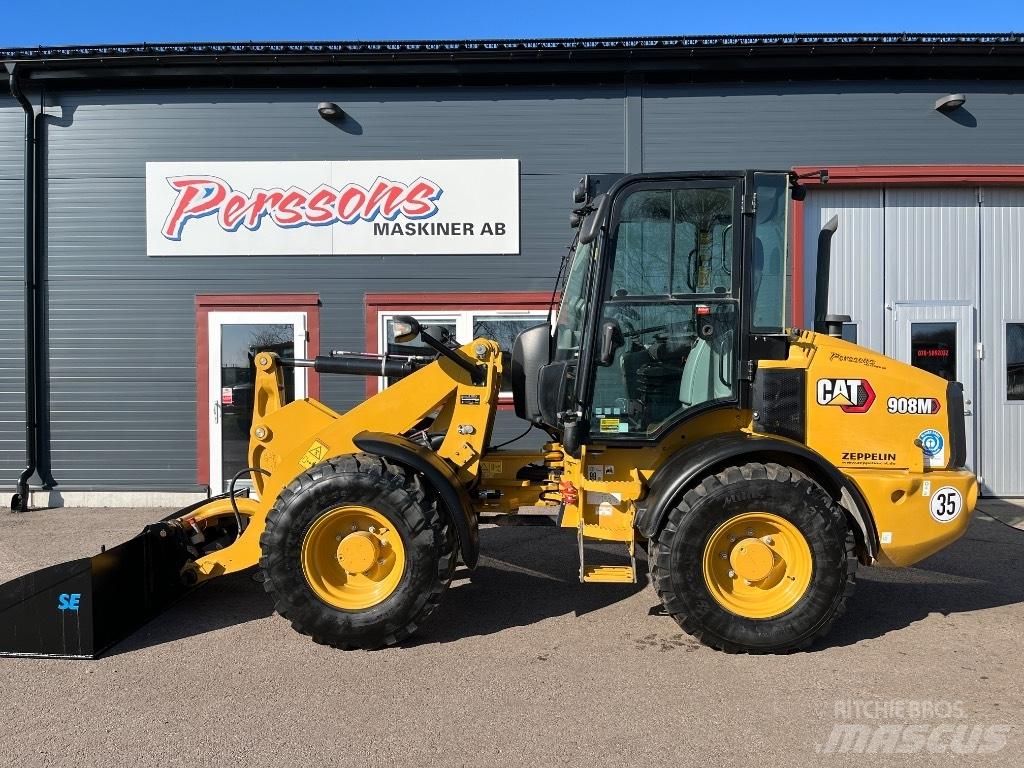 CAT 908M-22 1670Tim  휠로우더