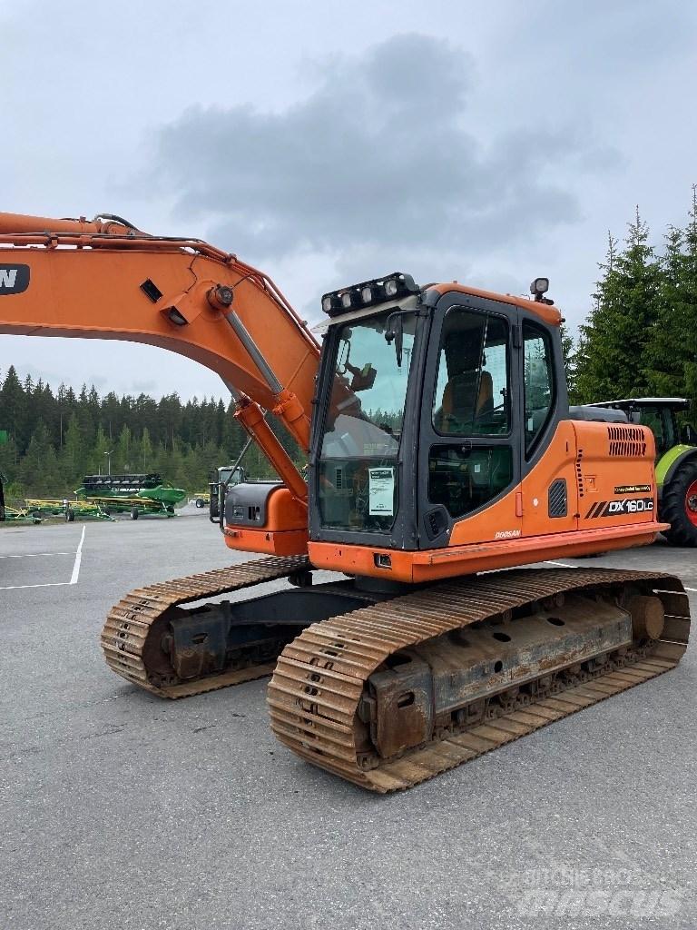 Doosan DX 160 대형 굴삭기 29톤 이상