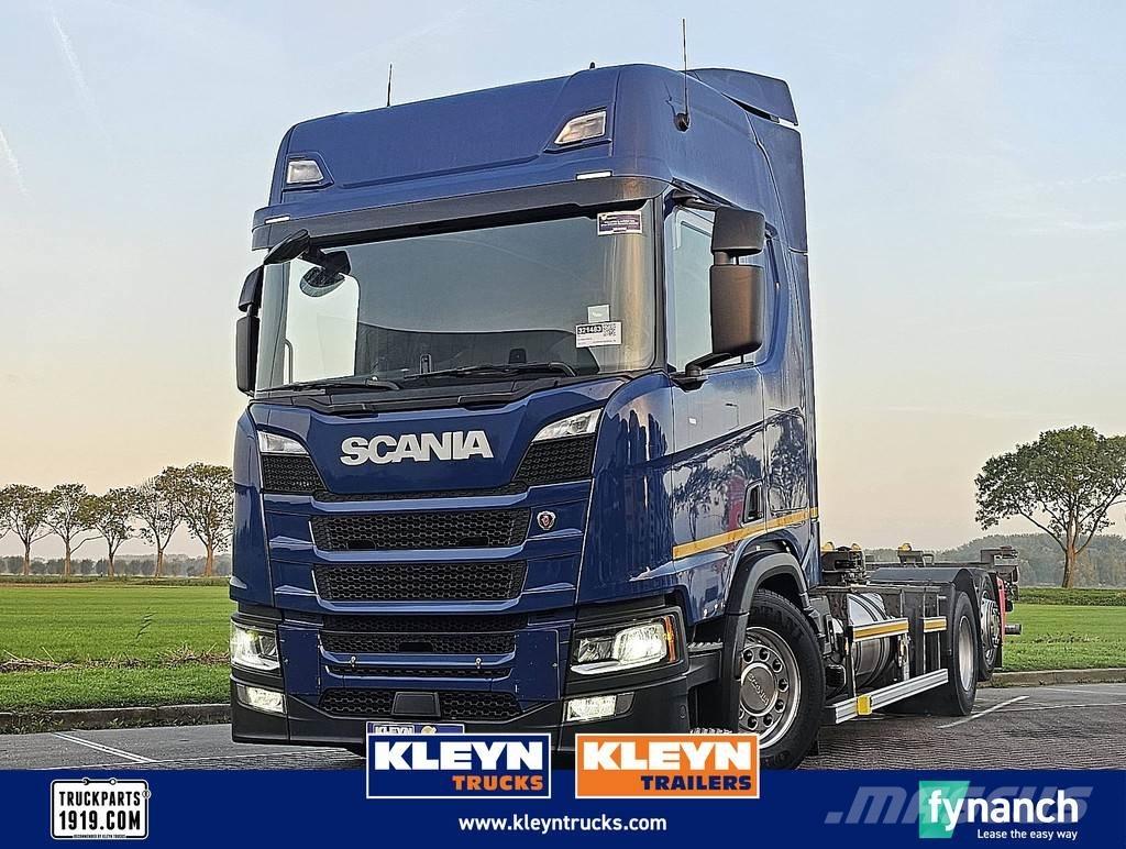 Scania R410 LNG 케이블 리프트 탈착식 트럭
