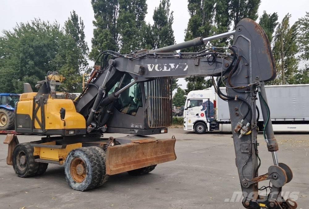 Volvo EW 140 D  휠 굴삭기
