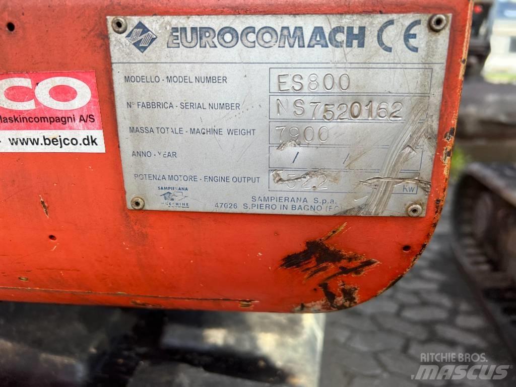Eurocomach es800 중형굴삭기 7톤-28톤