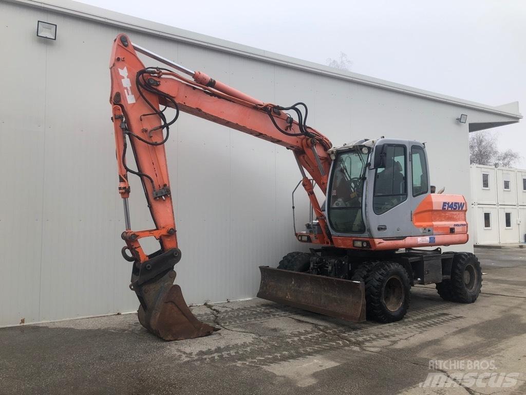 Fiat-Kobelco E 145 W  휠 굴삭기