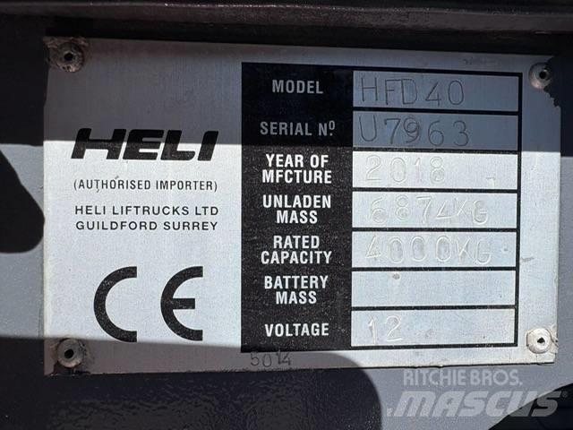 Heli HFD40 디젤 지게차