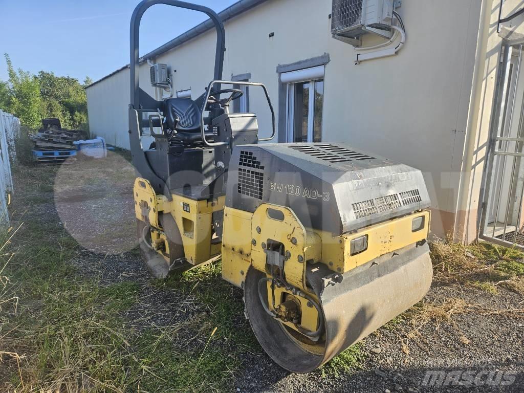Bomag BW 120 트윈 드럼 롤러