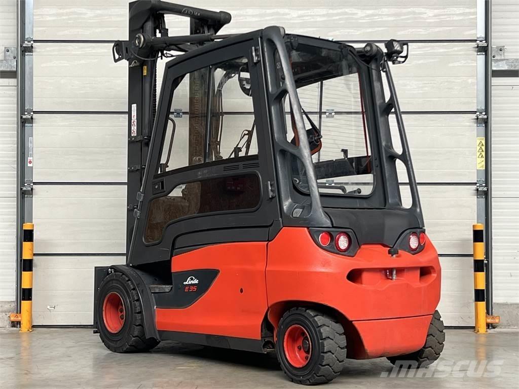 Linde E35L-01 전동 지게차