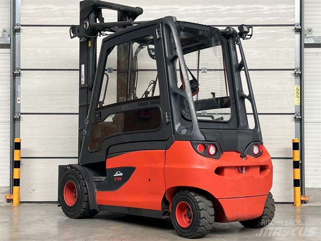 Linde E35L-01 전동 지게차