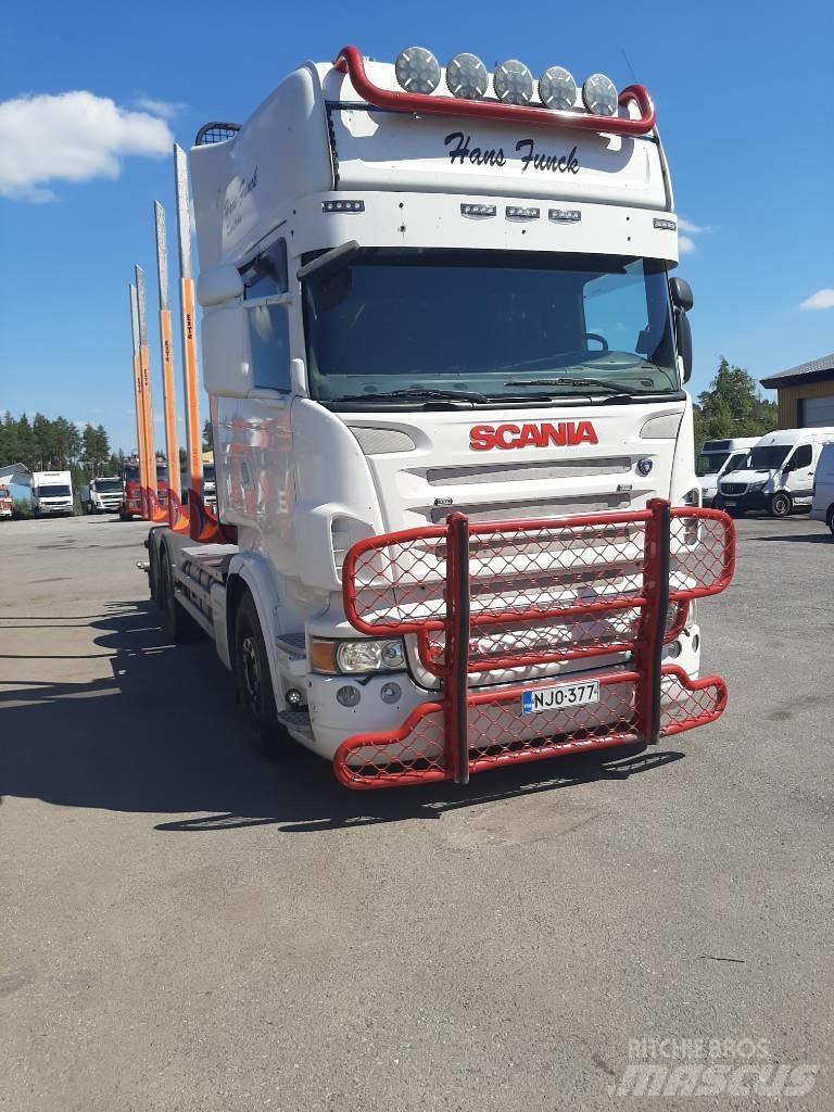 Scania R 560 목재 트럭