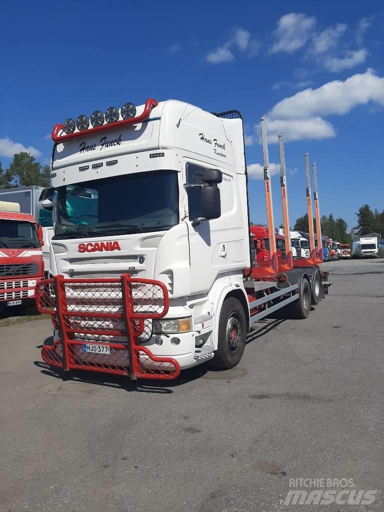 Scania R 560 목재 트럭