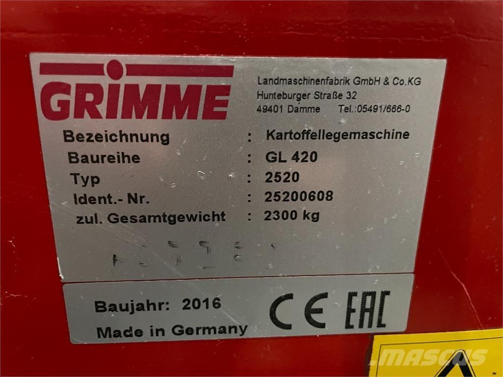 Grimme GL 420 농기계 - 기타