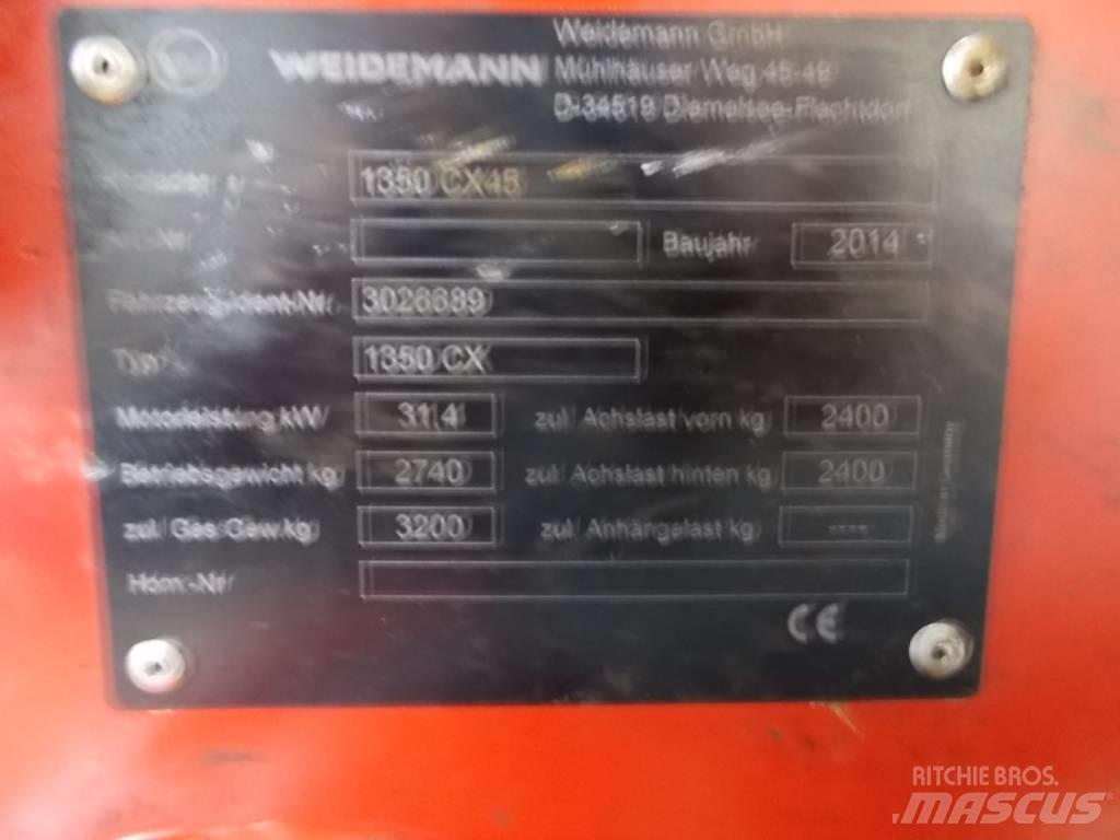 Weidemann 1350CX45 미니 로더