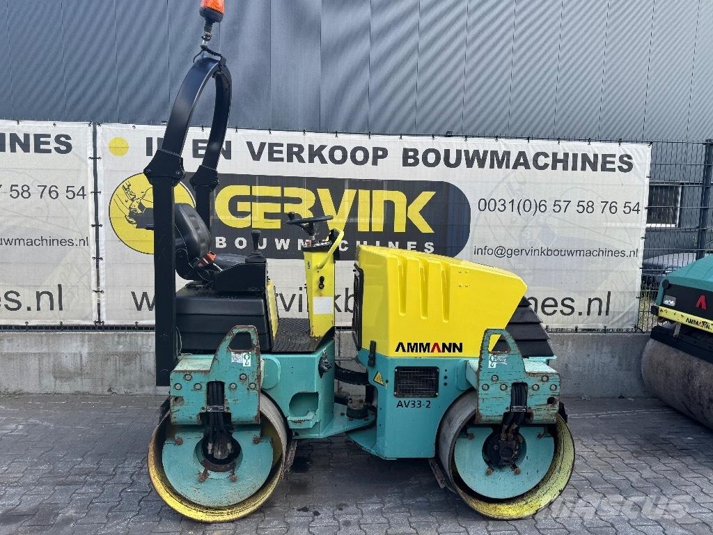 Ammann AV 33-2 트윈 드럼 롤러