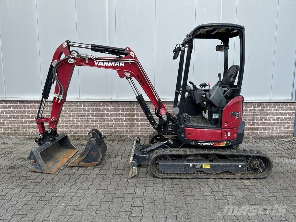 Yanmar VIO27 소형 굴삭기 7톤 미만