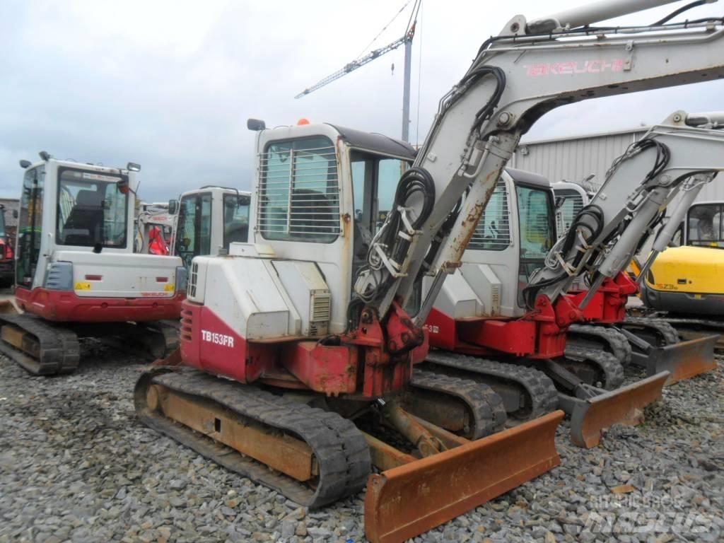Takeuchi TB153FR 소형 굴삭기 7톤 미만