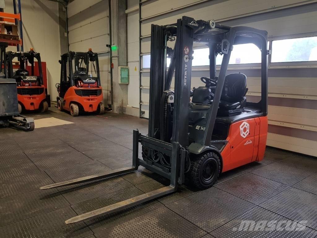 Linde E14 전동 지게차