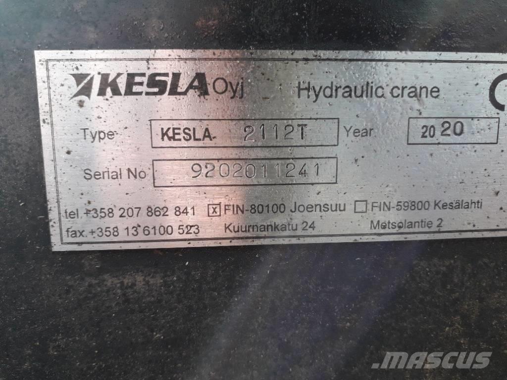 Kesla 2112T 목재 크레인