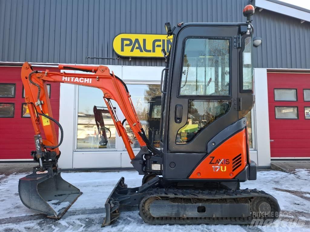 Hitachi ZX17U-2CLR 소형 굴삭기 7톤 미만