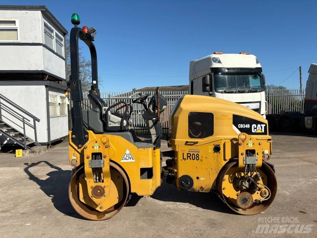 CAT CB 34 B 트윈 드럼 롤러