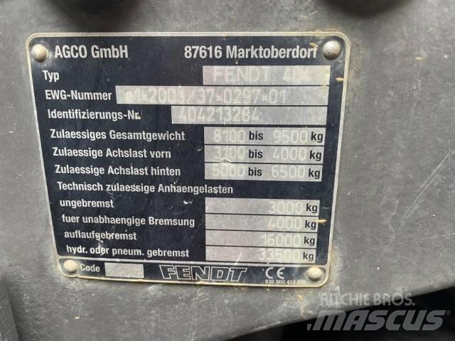 Fendt 415 Vario TMS 트랙터