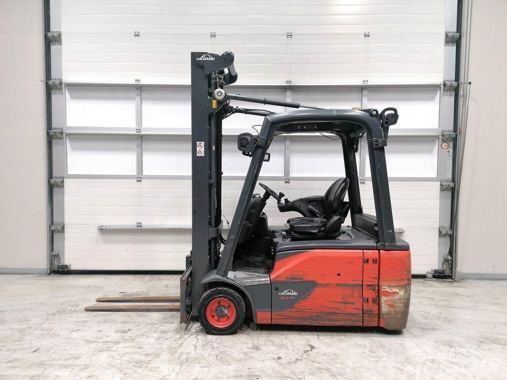 Linde E16L-02 전동 지게차