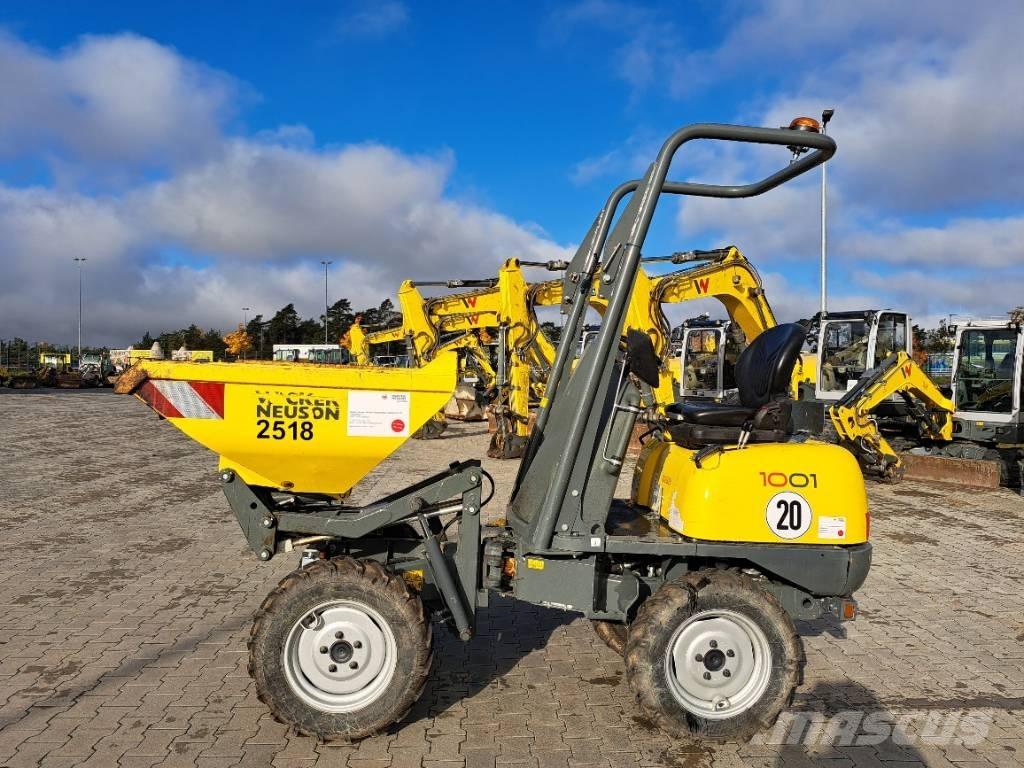 Wacker Neuson 1001 건설현장 덤프트럭