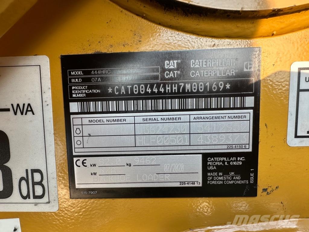 CAT 444 백호로더