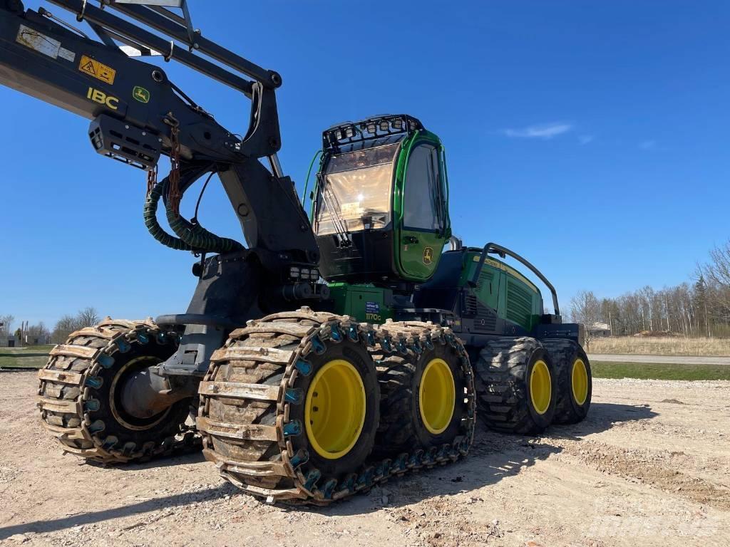 John Deere 1170G 원목 하베스터