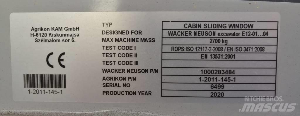Wacker Neuson ET 기타 부품  