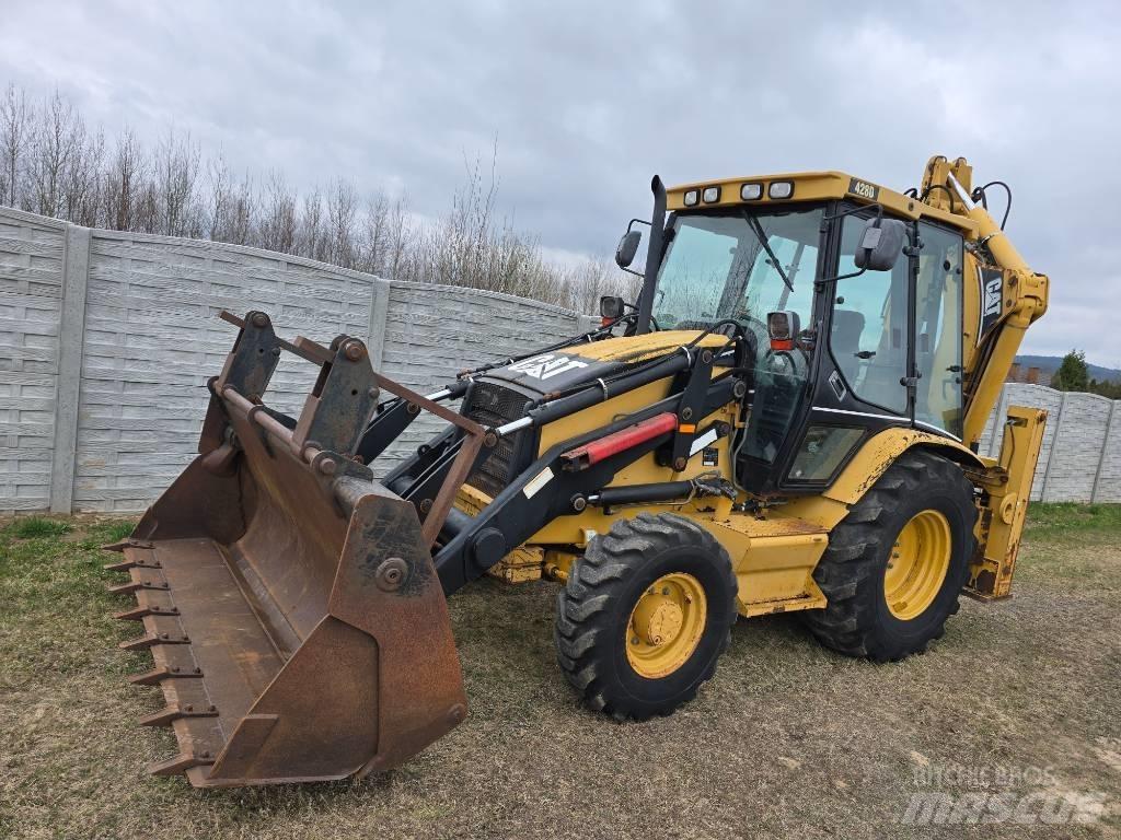 CAT 428 D 백호로더