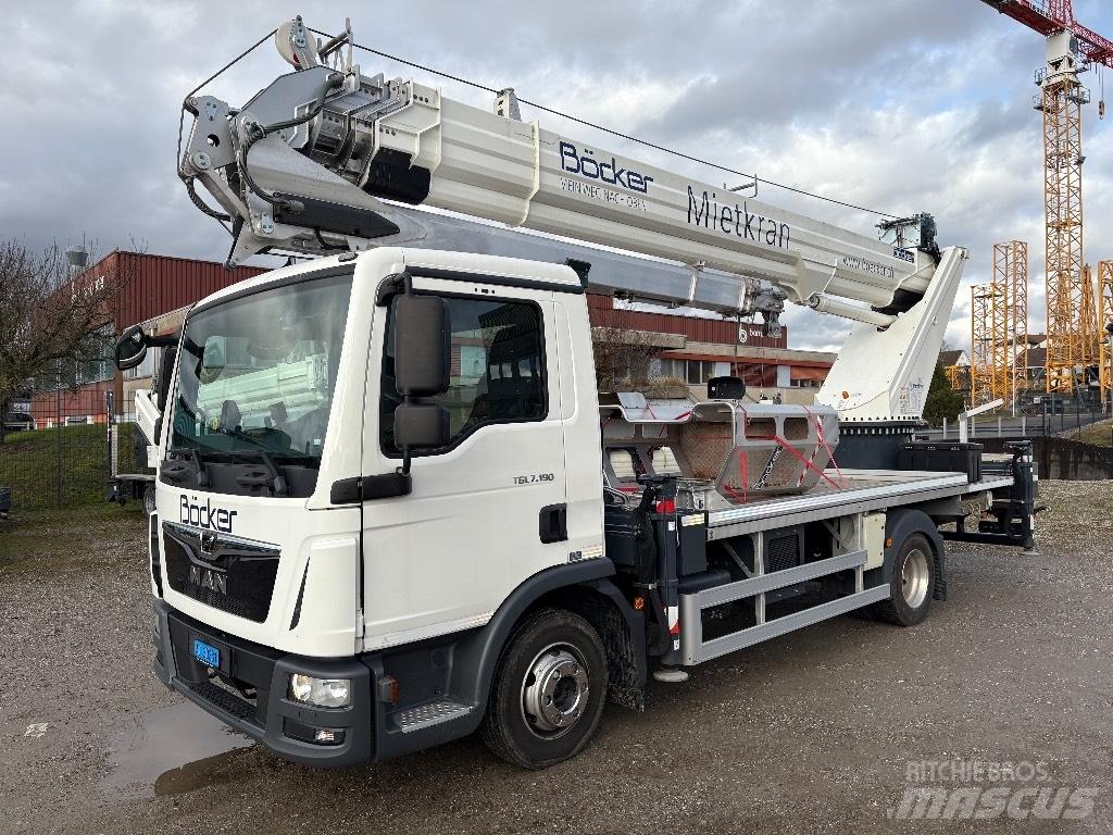 Böcker AK 37/4000 R/T 크레인