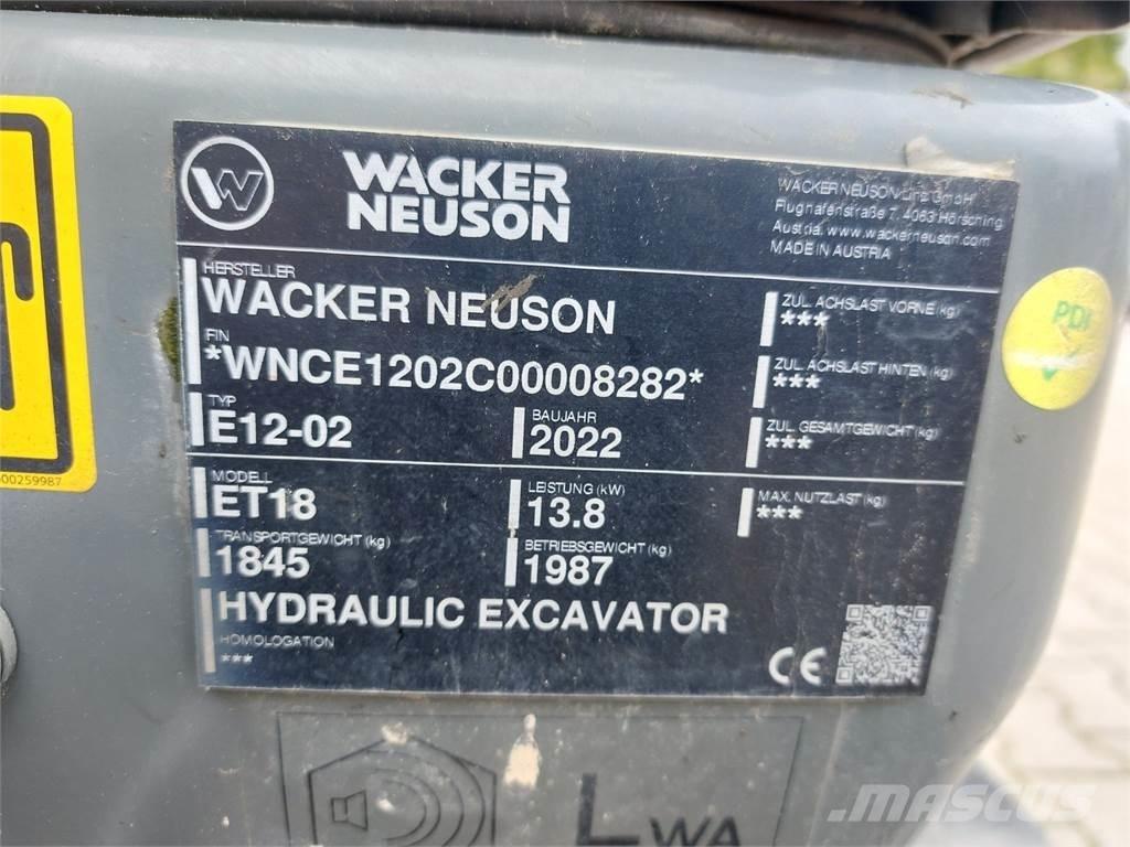 Wacker Neuson ET18 대형 굴삭기 29톤 이상