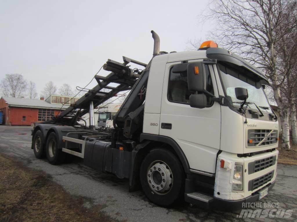 Volvo FM 12  6x2 4600 케이블 리프트 탈착식 트럭