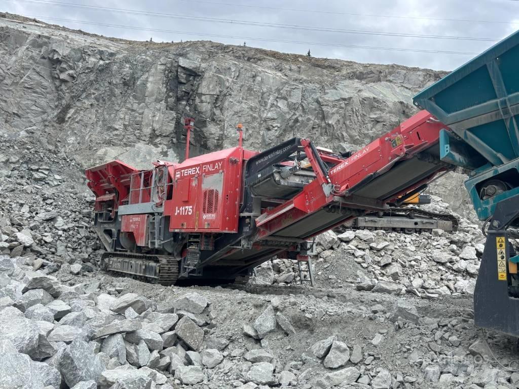 Terex Finlay J1175 이동식 분쇄기