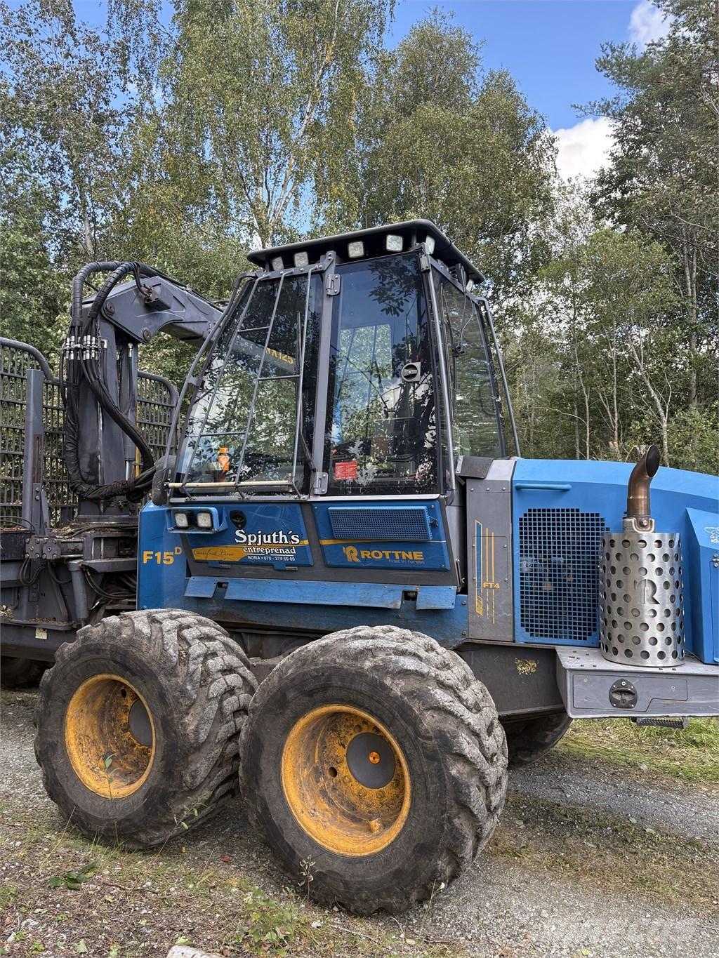 Rottne F15D 원목 포워더