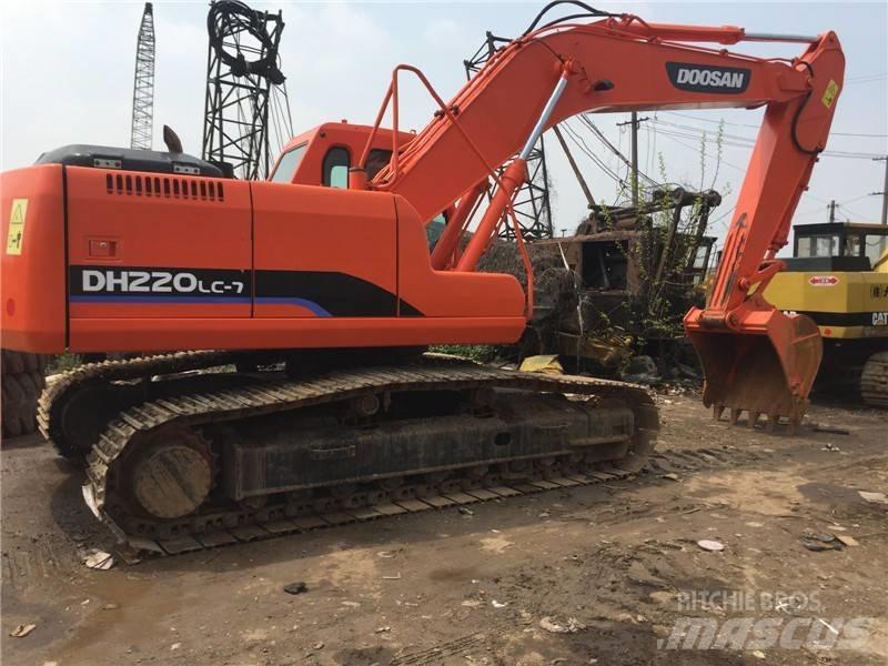 Doosan dh220lc-7 대형 굴삭기 29톤 이상