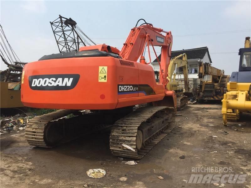 Doosan dh220lc-7 대형 굴삭기 29톤 이상