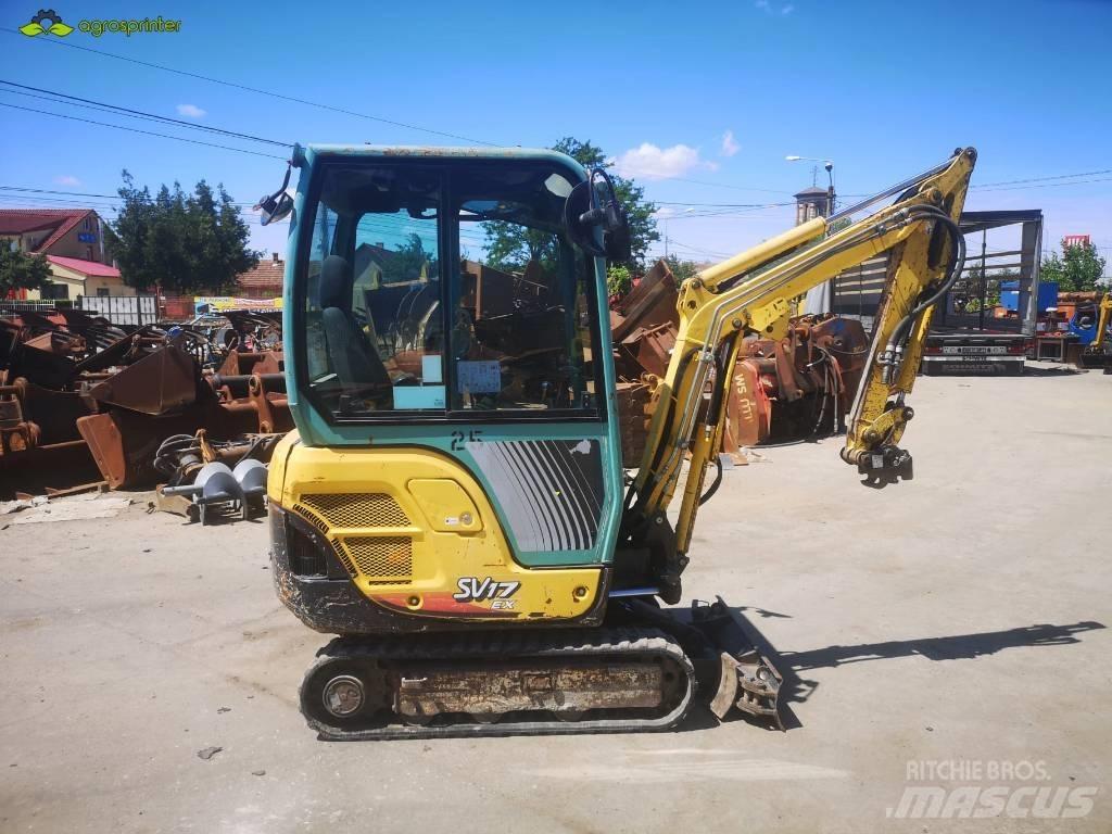 Yanmar SV 17 EX 소형 굴삭기 7톤 미만