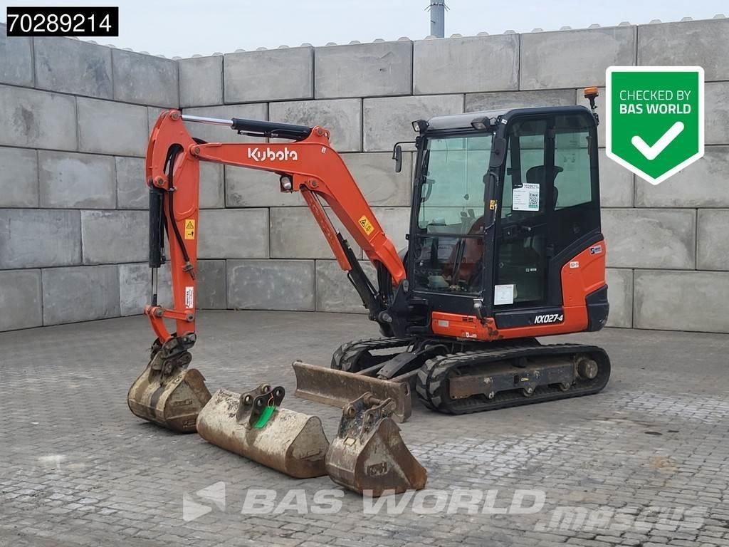 Kubota KX027-4 소형 굴삭기 7톤 미만