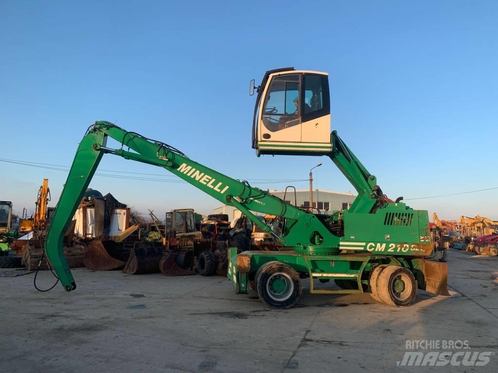 Minelli CM210  휠 굴삭기