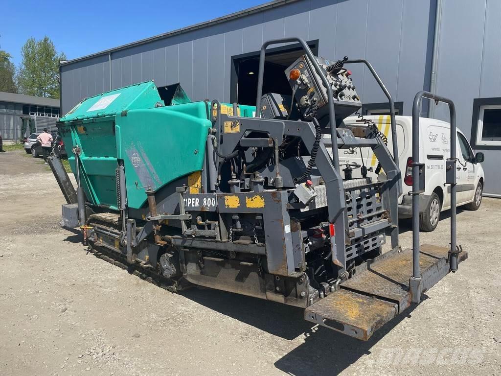 Vögele Super 800 아스팔트 포장장비