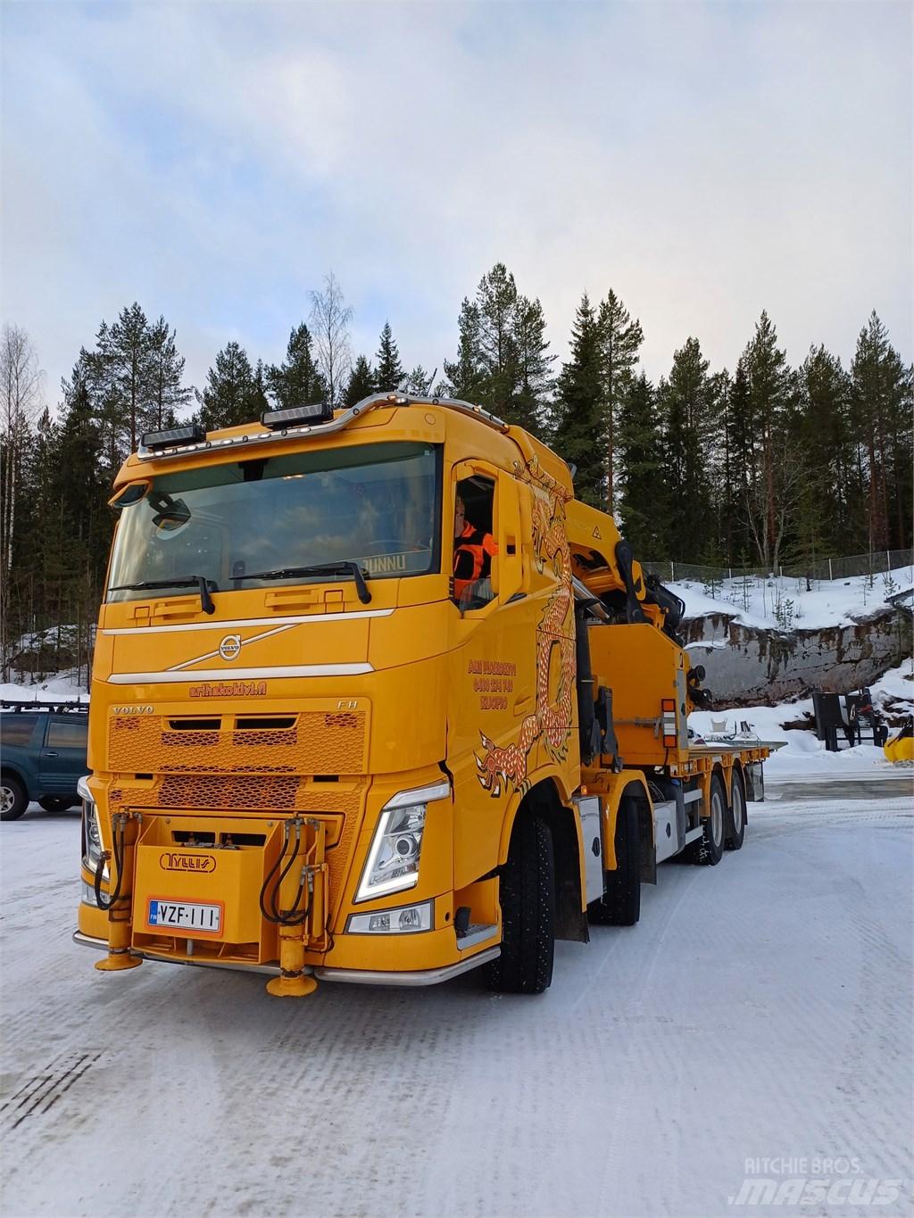 Volvo FH 540 크레인 트럭