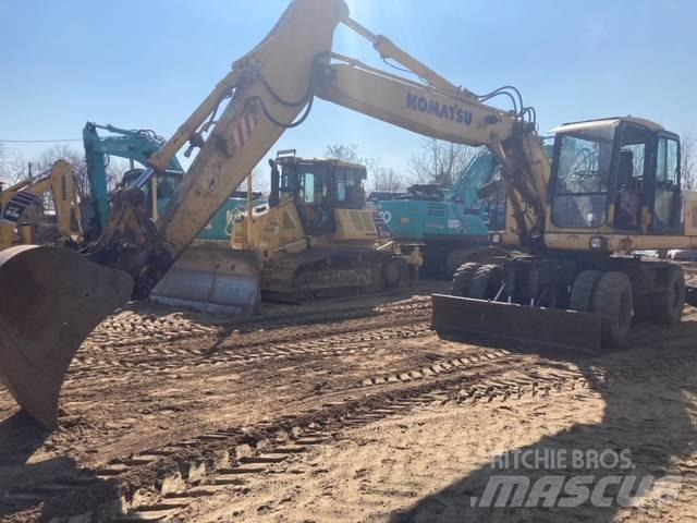 Komatsu PW 180-7K  휠 굴삭기
