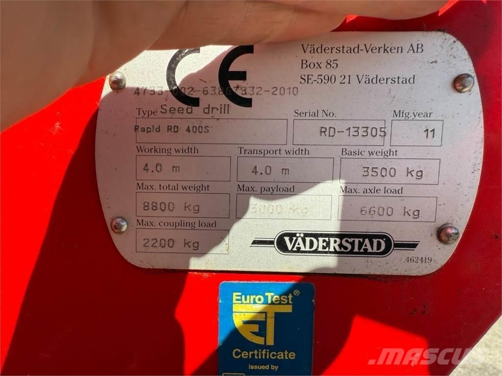 Väderstad RD400S 드릴